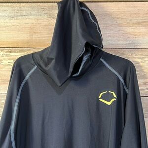 X-Large men’s evo shield black baseball brand